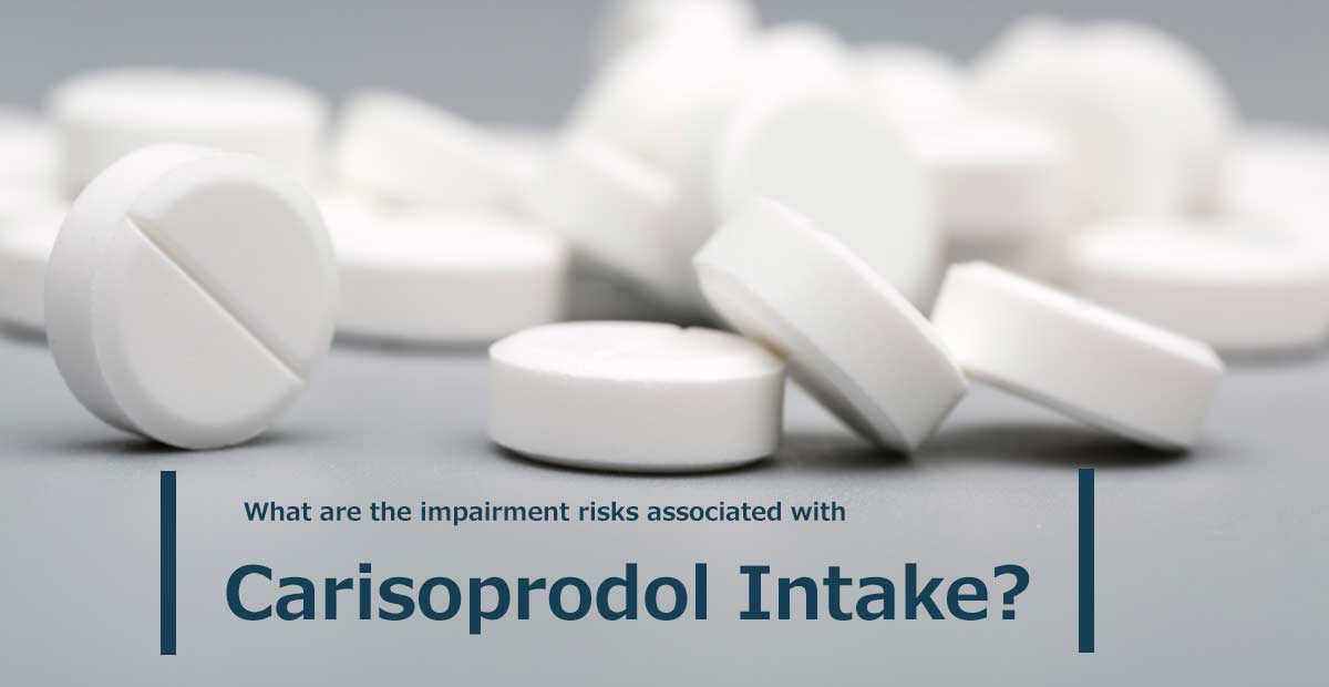 carisoprodol risks